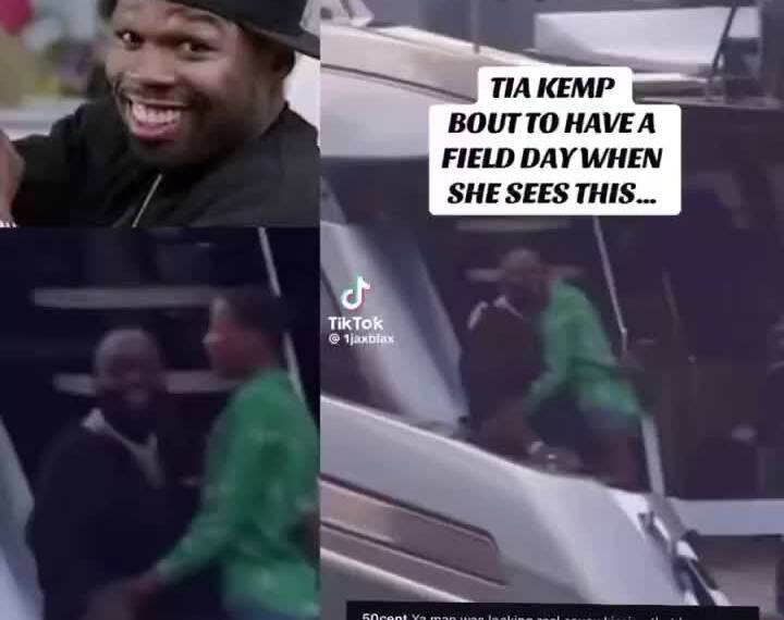 50 Cent reacts to video that allegedly shows Rick Ross hugging and kissing a man on a yacht in Miami